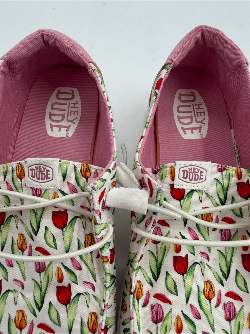 HEYDUDE Women's Size 11.0 Wendy Tulip Bouquet Slip-On Loafer - Picture 12 of 16